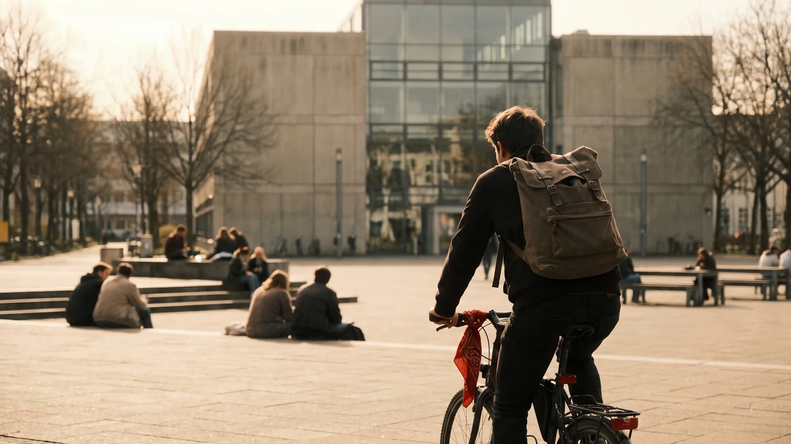 Student im Ruhrgebiet